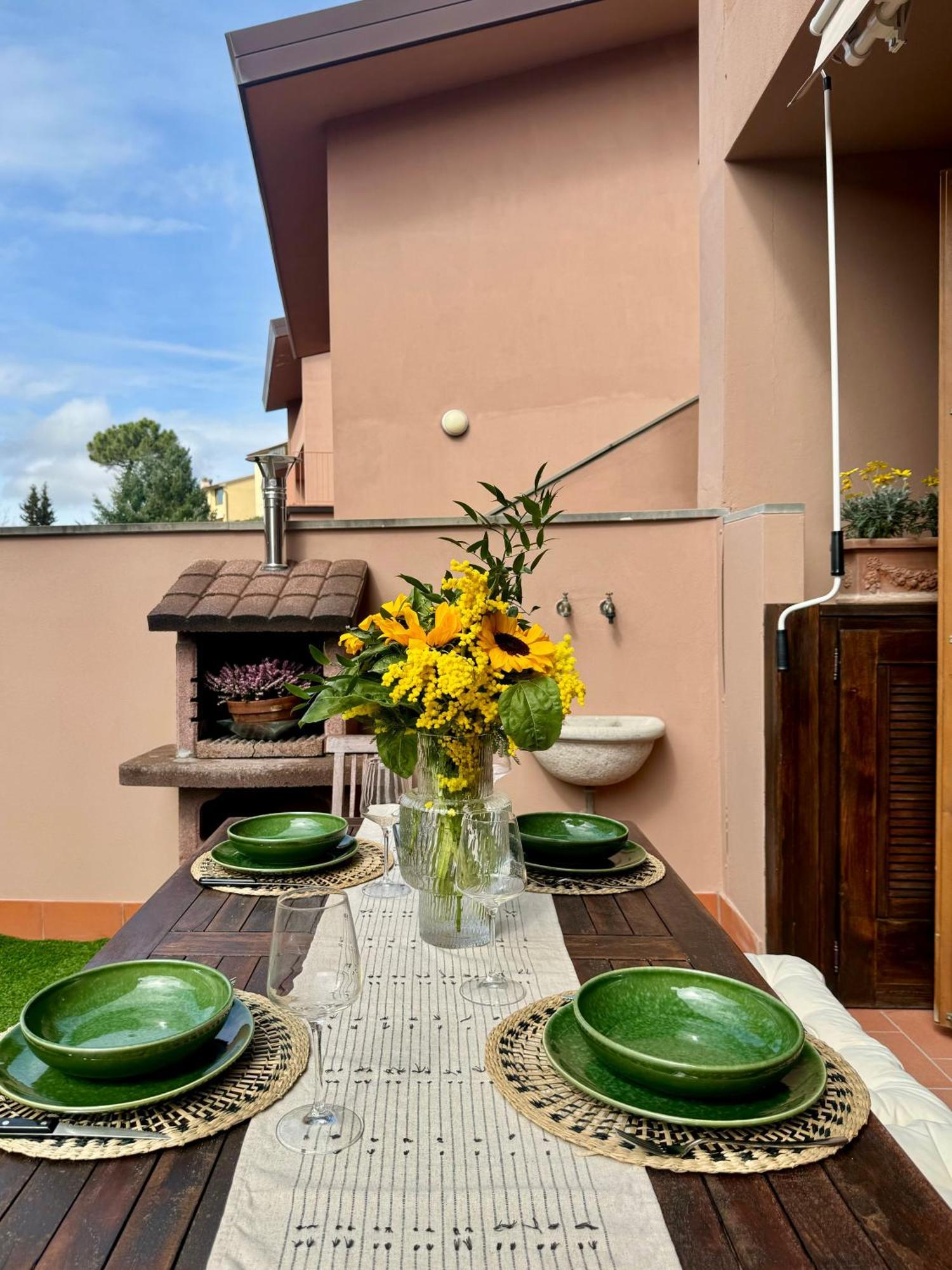 펠라고 Chianti House Garden - 30 Min Firenze Centro 아파트 외부 사진